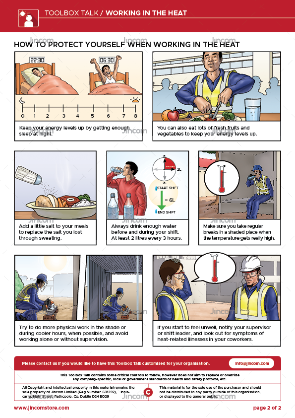 Working in the Heat | Toolbox Talk